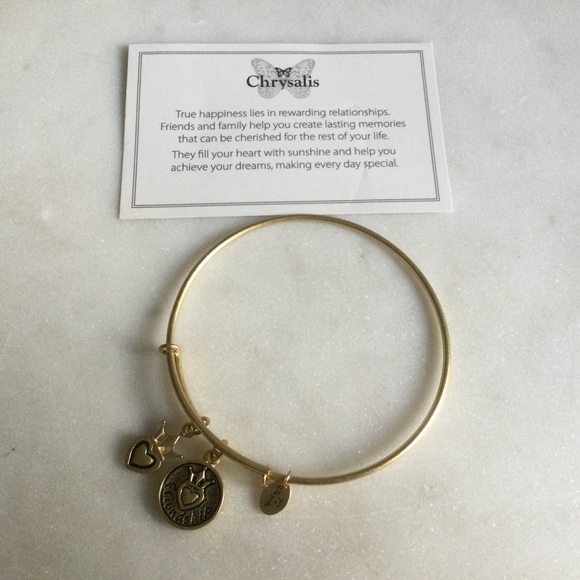 Chrysalis 14KT Gold Plated Friendship Bracelet - Picture 2 of 4